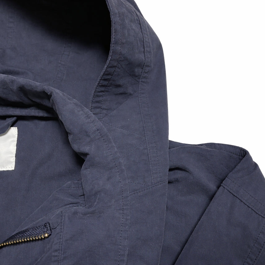 [BUNJANG] American Holic Navy Hooded Parka Field Jacket / JPN 일본 빈티지 아메카지 워크웨어 네이비 후드 파카 야상 필드자켓