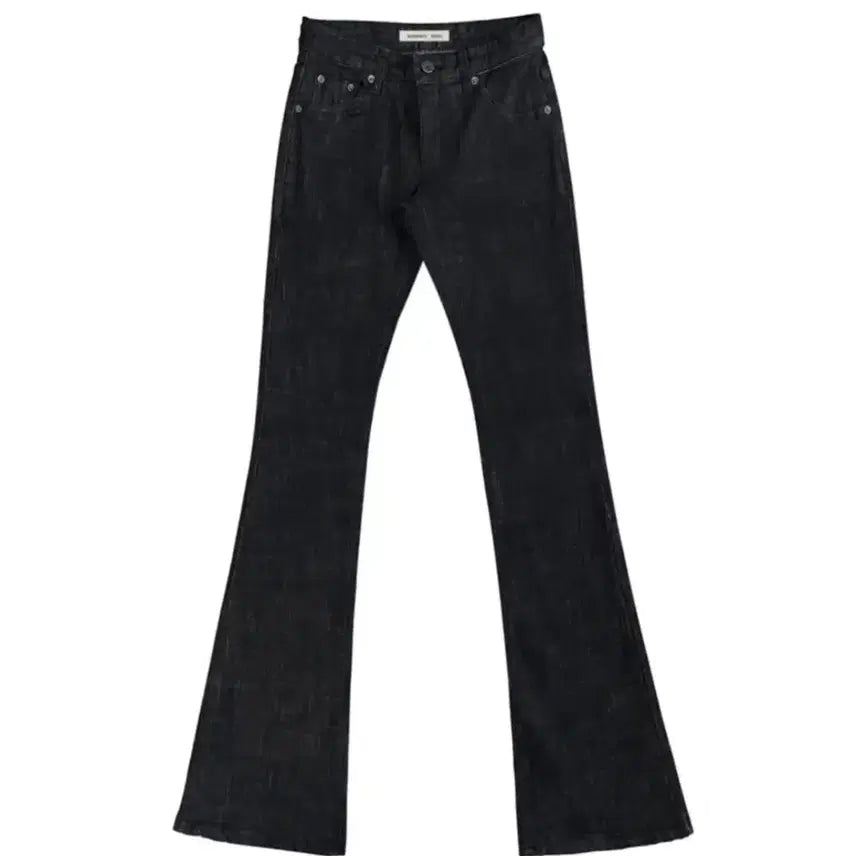[BUNJANG] Bohemian Seoul High-Waist Bootcut Denim (Black Wash) / 보헤미안서울 하이웨스트 부츠컷데님 흑청