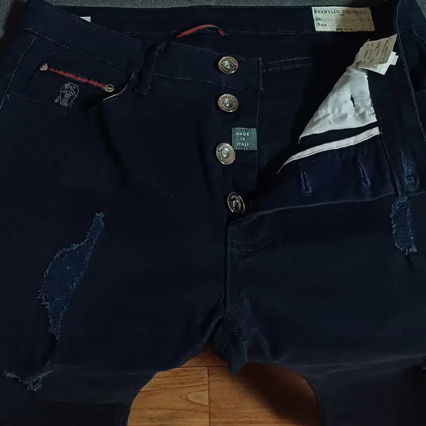 [BUNJANG] Brunello Cucinelli Distressed Denim Jeans / 브루넬로쿠치넬리 정품 디스트레스드 데님32사이즈