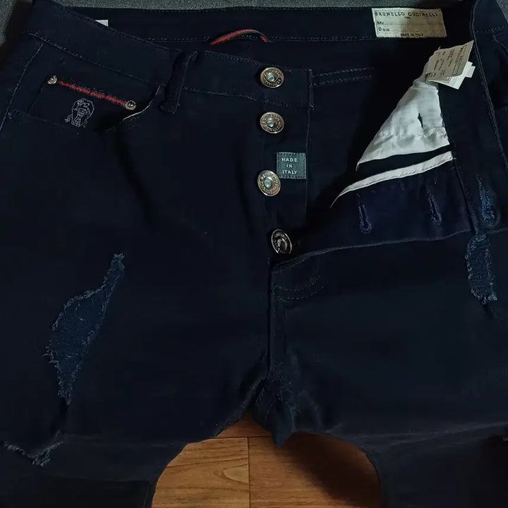 [BUNJANG] Brunello Cucinelli Distressed Denim Jeans / 브루넬로쿠치넬리 정품 디스트레스드 데님32사이즈