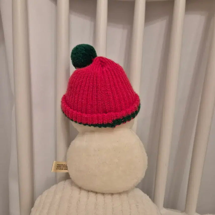 [BUNJANG] Vintage Snowman Suction Cup Plush Doll / 빈티지 눈사람 큐방 인형