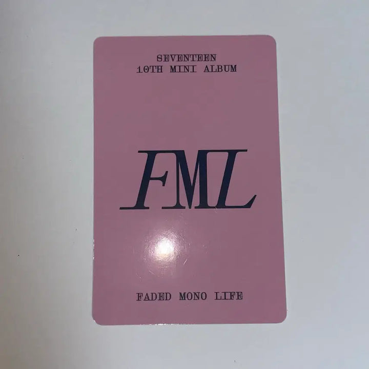[BUNJANG] Seventeen Jeonghan FML Iz*One Photocard / 세븐틴 정한 FML 이즈위 포카