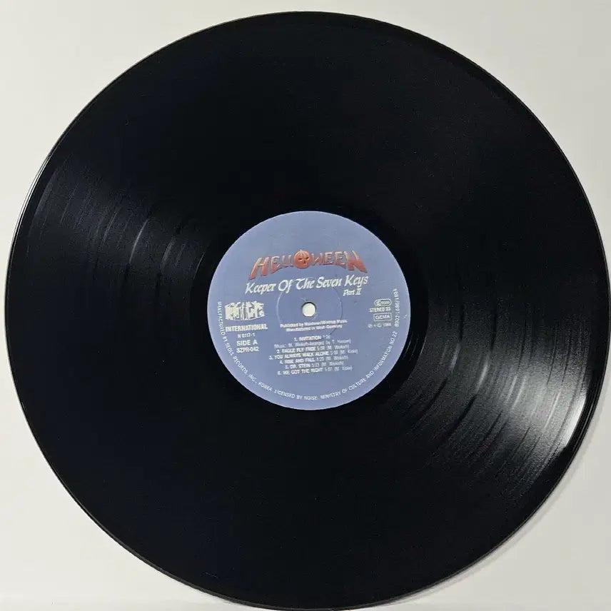[BUNJANG] Helloween Keeper Of Seven Keys Pt. 2 Vinyl LP / LP 헬로윈 - Keeper Of Seven Keys Pt.2
