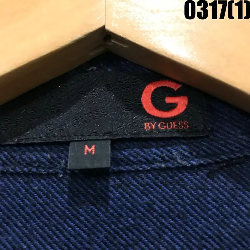 [SOLD OUT] 게스 체크 배색 남방 셔츠 m