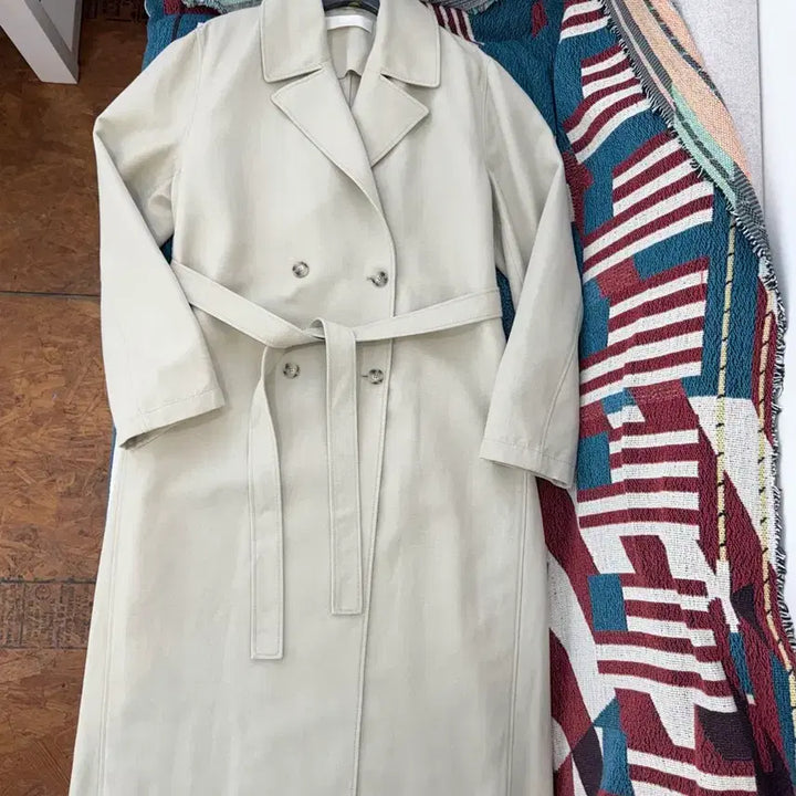 [BUNJANG] Statement Natural Long Coat / 교신안함)스테이트먼트 내추럴 롱 코트