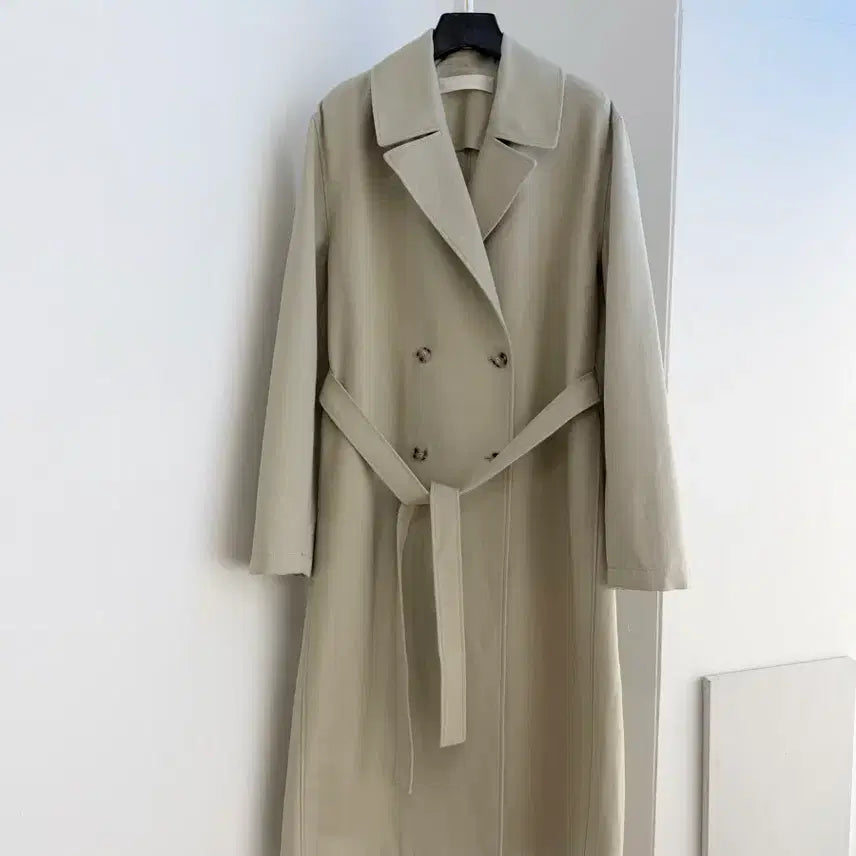 [BUNJANG] Statement Natural Long Coat / 교신안함)스테이트먼트 내추럴 롱 코트