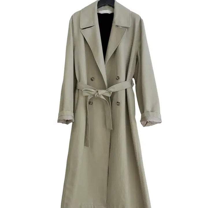 [BUNJANG] Statement Natural Long Coat / 교신안함)스테이트먼트 내추럴 롱 코트