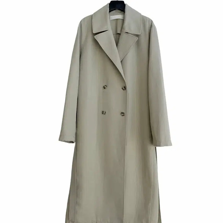 [BUNJANG] Statement Natural Long Coat / 교신안함)스테이트먼트 내추럴 롱 코트