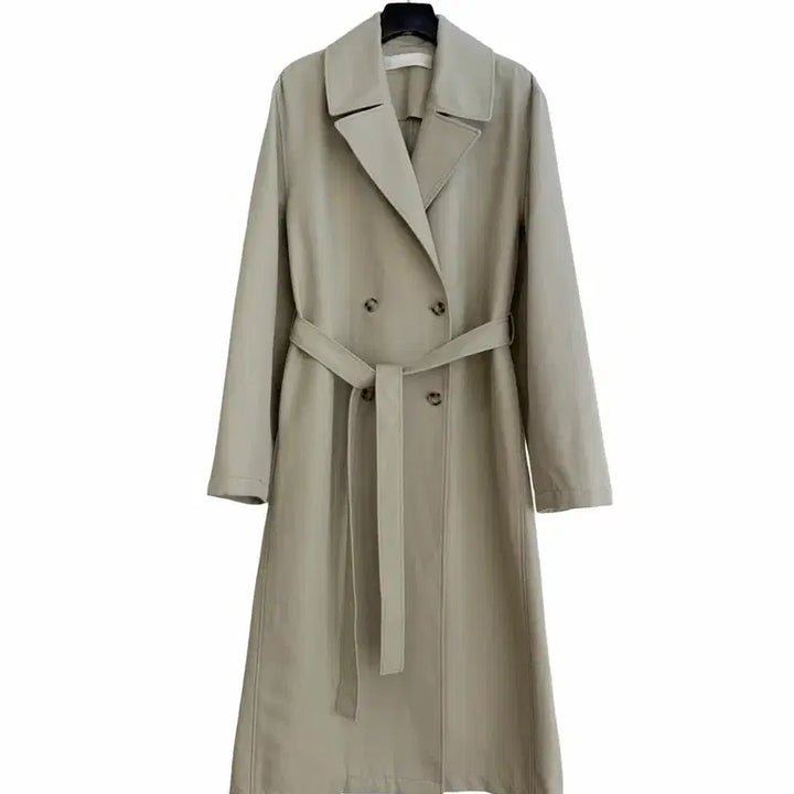 [BUNJANG] Statement Natural Long Coat / 교신안함)스테이트먼트 내추럴 롱 코트