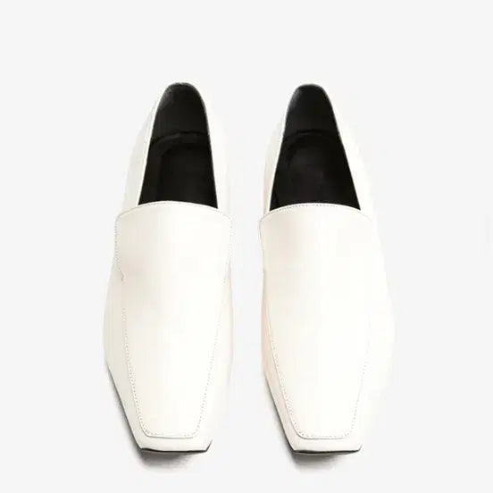 [BUNJANG] NEUTE Tilda Minimal Loafer Shoes / 누트 neute 로퍼 아이보리 235