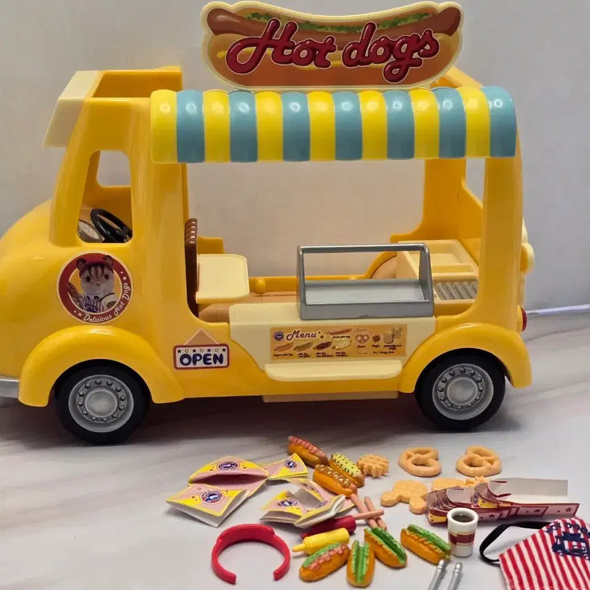 [BUNJANG] Sylvanian Families Hotdog Van Toy / 실바니안 핫도그벤 판매