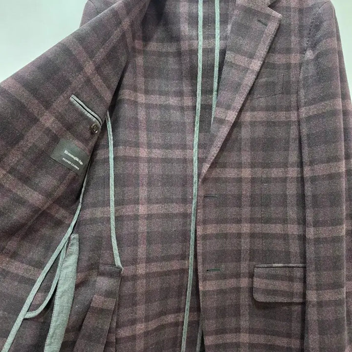 [BUNJANG] Ermenegildo Zegna Check Wool Jacket / (정품)에르메네질도 제냐 체크 울 자켓