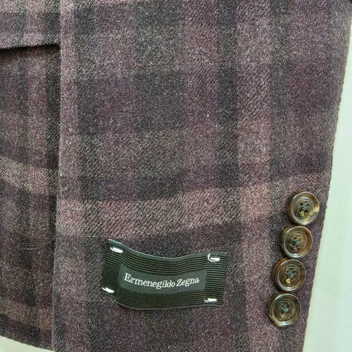 [BUNJANG] Ermenegildo Zegna Check Wool Jacket / (정품)에르메네질도 제냐 체크 울 자켓
