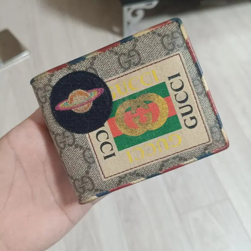 [BUNJANG] Gucci GG Supreme Bifold Wallet / (정품)구찌 GG수프림 반지갑 쿠리에