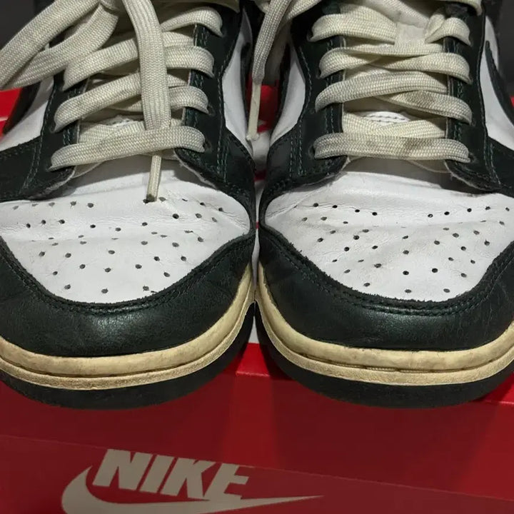 [BUNJANG] Nike Dunk Low Vintage Green Sneakers / 나이키 덩크 로우 빈티지 그린