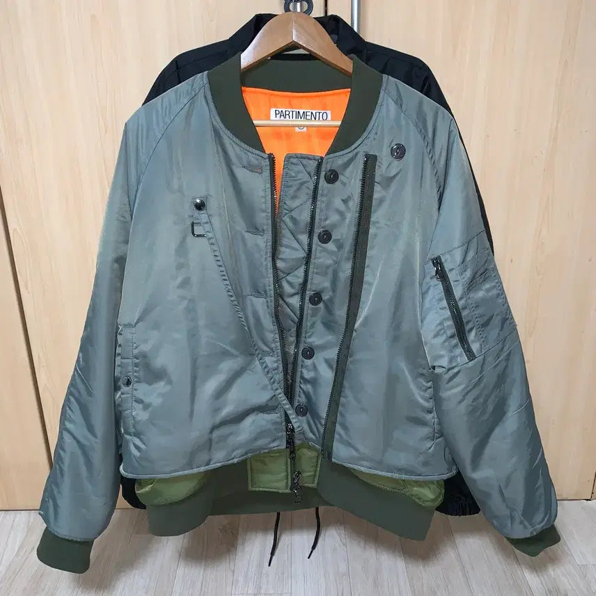 [SOLD OUT] 파르티멘토우먼 MA-1 봄버 자켓 카키