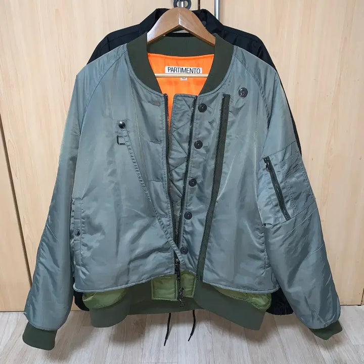[SOLD OUT] 파르티멘토우먼 MA-1 봄버 자켓 카키