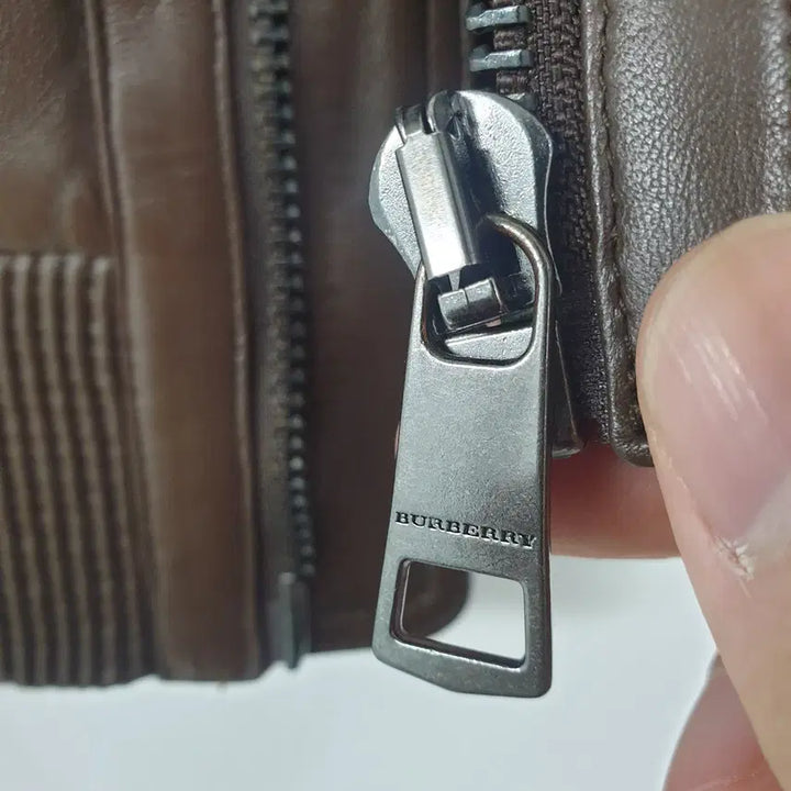 [BUNJANG] Burberry Leather Jacket / 버버리 가죽 자켓