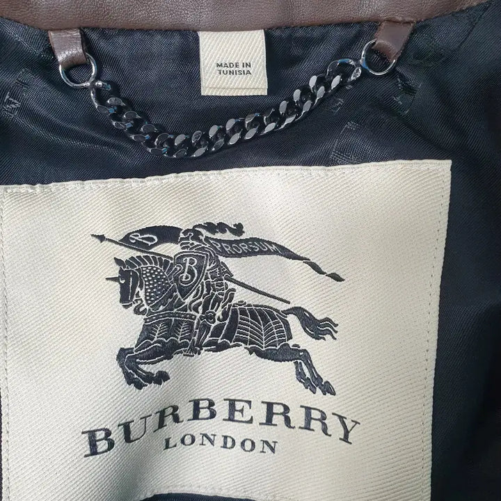 [BUNJANG] Burberry Leather Jacket / 버버리 가죽 자켓