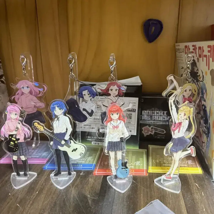 [BUNJANG] Bocchi the Rock! Acrylic Stand Bundle Set / 봇치더록 아크릴스탠드 4개 세트로 팝니다.(뒤에 있는거)