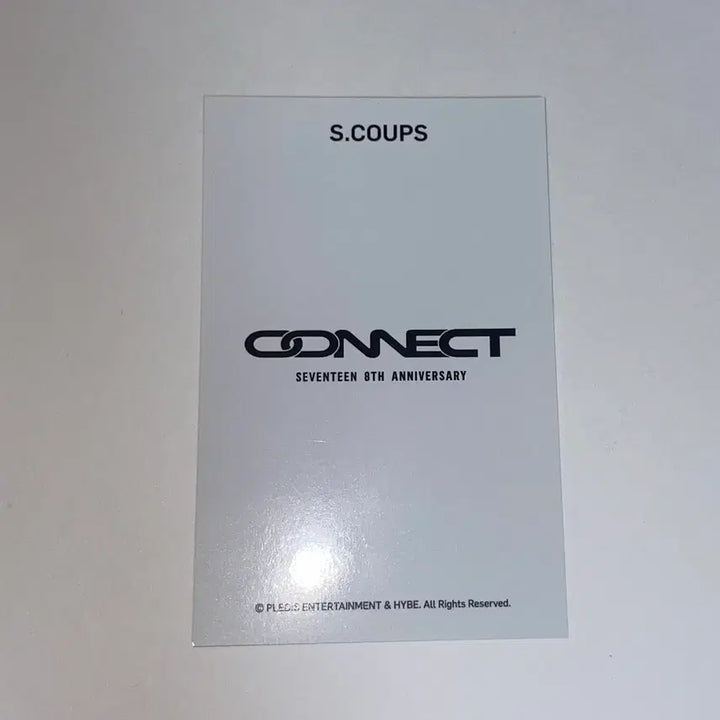 [BUNJANG] SEVENTEEN S.Coups 8th Anniversary Photocard / 세븐틴 에스쿱스 8주년 포카