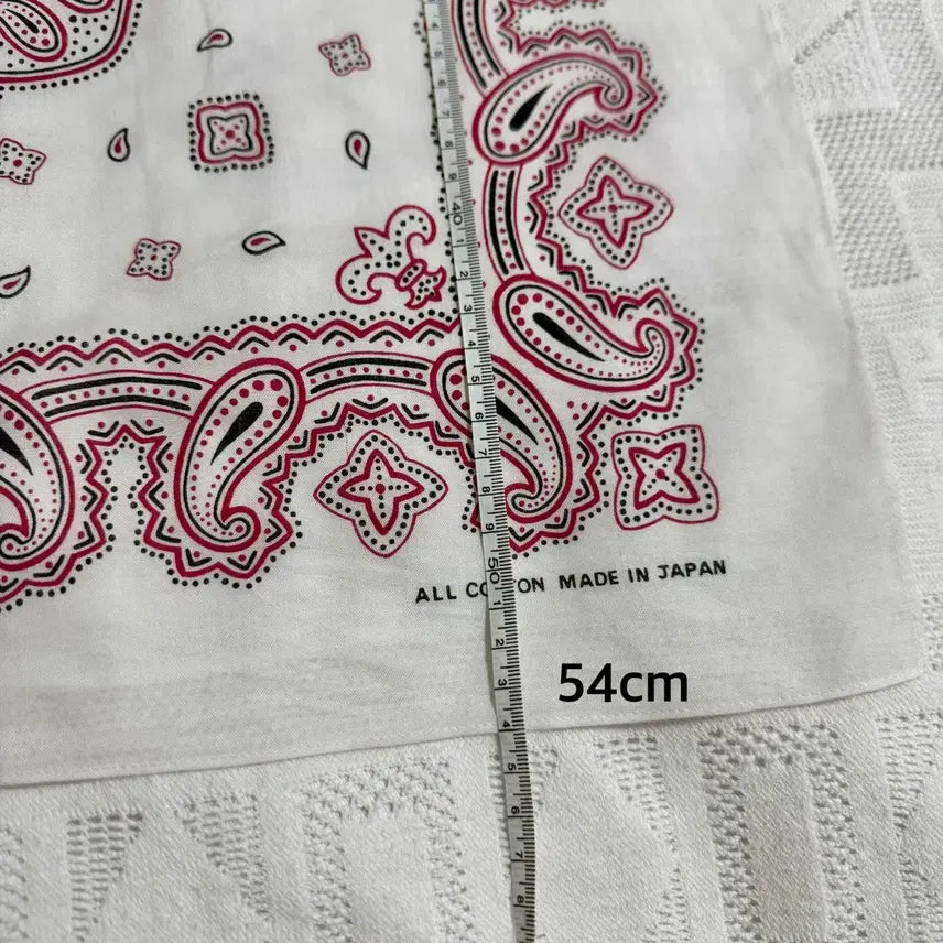 [BUNJANG] Paisley Cotton Bandana Scarf / 일본제 페이즐리 반다나 코튼 스카프