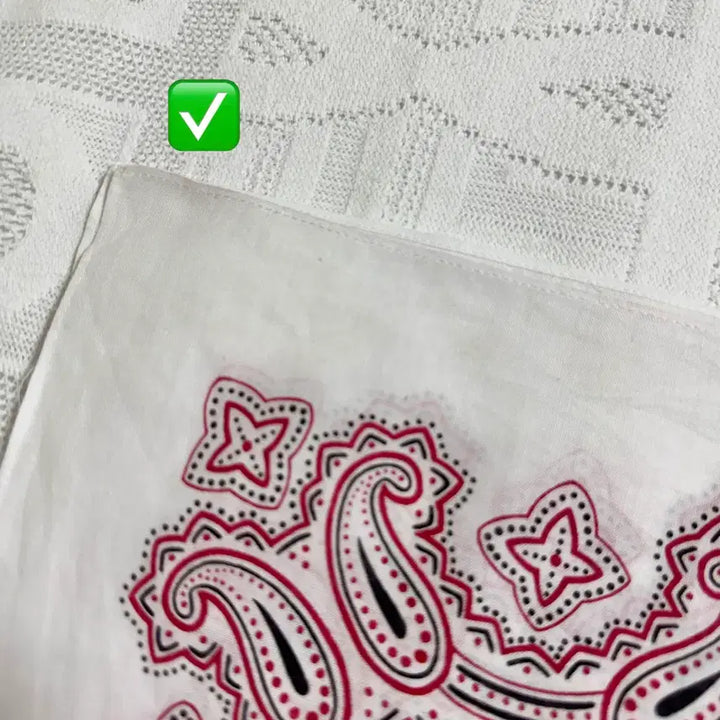 [BUNJANG] Paisley Cotton Bandana Scarf / 일본제 페이즐리 반다나 코튼 스카프