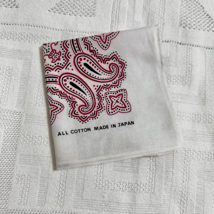 [BUNJANG] Paisley Cotton Bandana Scarf / 일본제 페이즐리 반다나 코튼 스카프