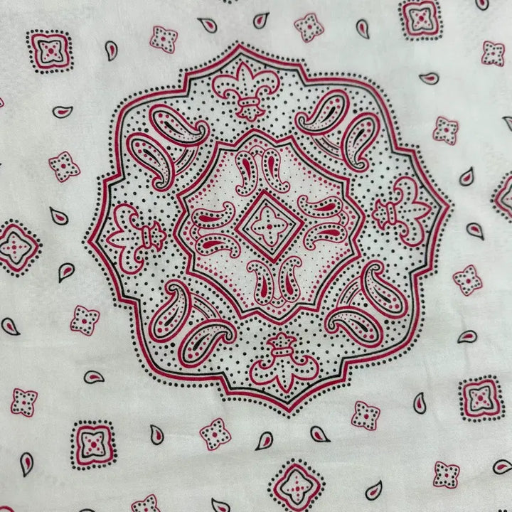 [BUNJANG] Paisley Cotton Bandana Scarf / 일본제 페이즐리 반다나 코튼 스카프