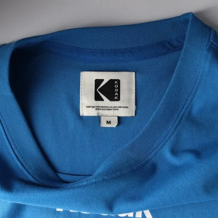 [BUNJANG] Kodak Colorplus 200 Graphic Logo T-shirt Blue (M) / 코닥 컬러플러스 200 그래픽 로고 반팔 티셔츠 블루 M