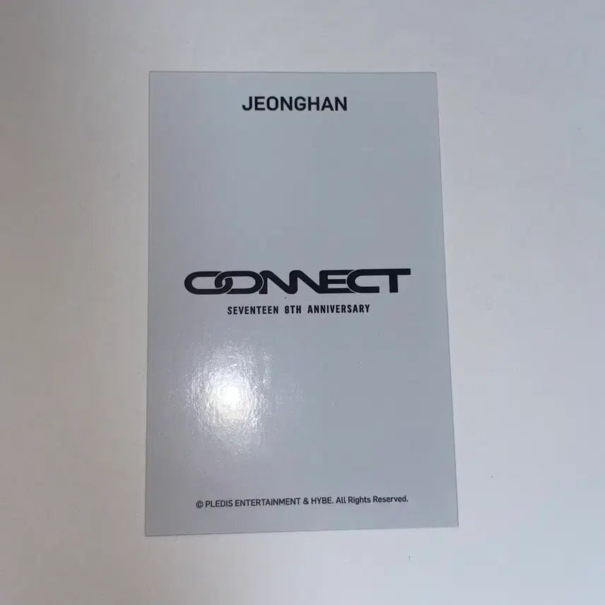 [BUNJANG] SEVENTEEN Jeonghan 8th Anniversary Photocard / 세븐틴 정한 8주년 포카