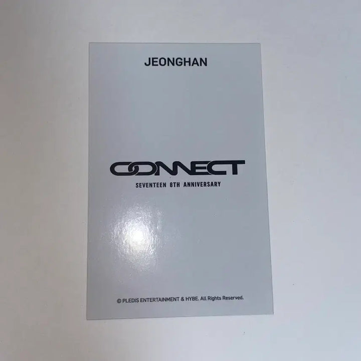 [BUNJANG] SEVENTEEN Jeonghan 8th Anniversary Photocard / 세븐틴 정한 8주년 포카