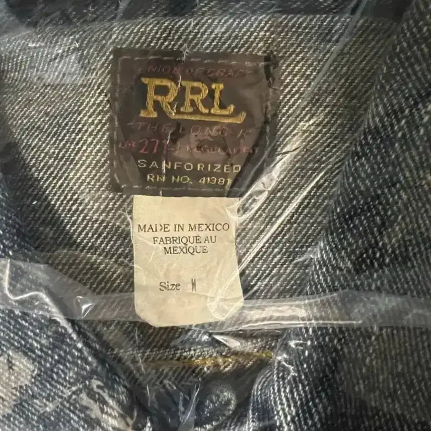 [BUNJANG] RRL Lot 271 Denim Jacket / [새상품, M/L] RRL Lot 271 데님자켓