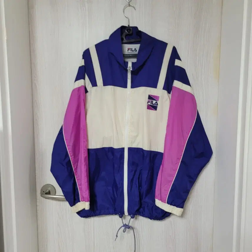 [BUNJANG] FILA Vintage Windbreaker Jacket / 90s USA FILA 빈티지 바람막이 자켓