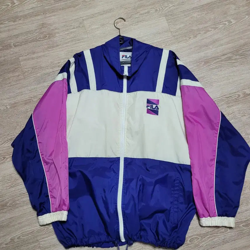 [BUNJANG] FILA Vintage Windbreaker Jacket / 90s USA FILA 빈티지 바람막이 자켓