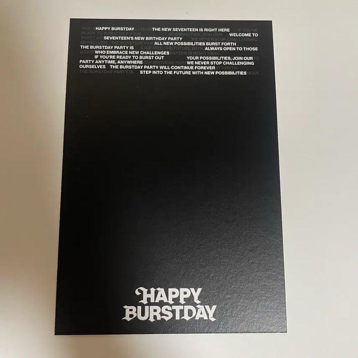 [BUNJANG] Seventeen Wonwoo 10th Anniversary LP Postcard / 세븐틴 원우 10주년 lp 엽서