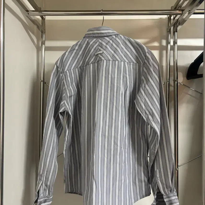[SOLD OUT] 플리즈프로젝트 셔츠 PLZPROJECT button stripe shir