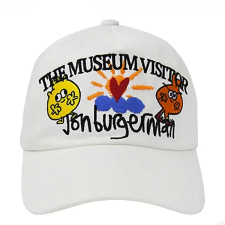 [BUNJANG] The Museum Visitor John Berger Man White T-shirt / 더뮤지엄비지터 존버거맨 화이트