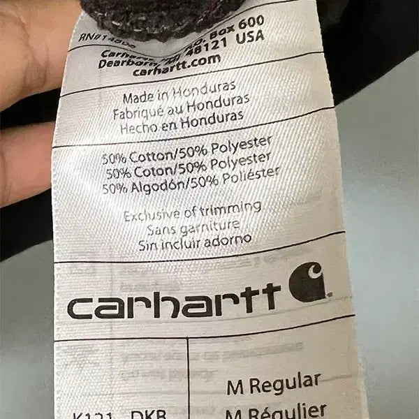 [BUNJANG] Carhartt K121 Midweight Hoodie / 칼하트 K121 미드웨이트 남자후디 오버핏 M 95-100