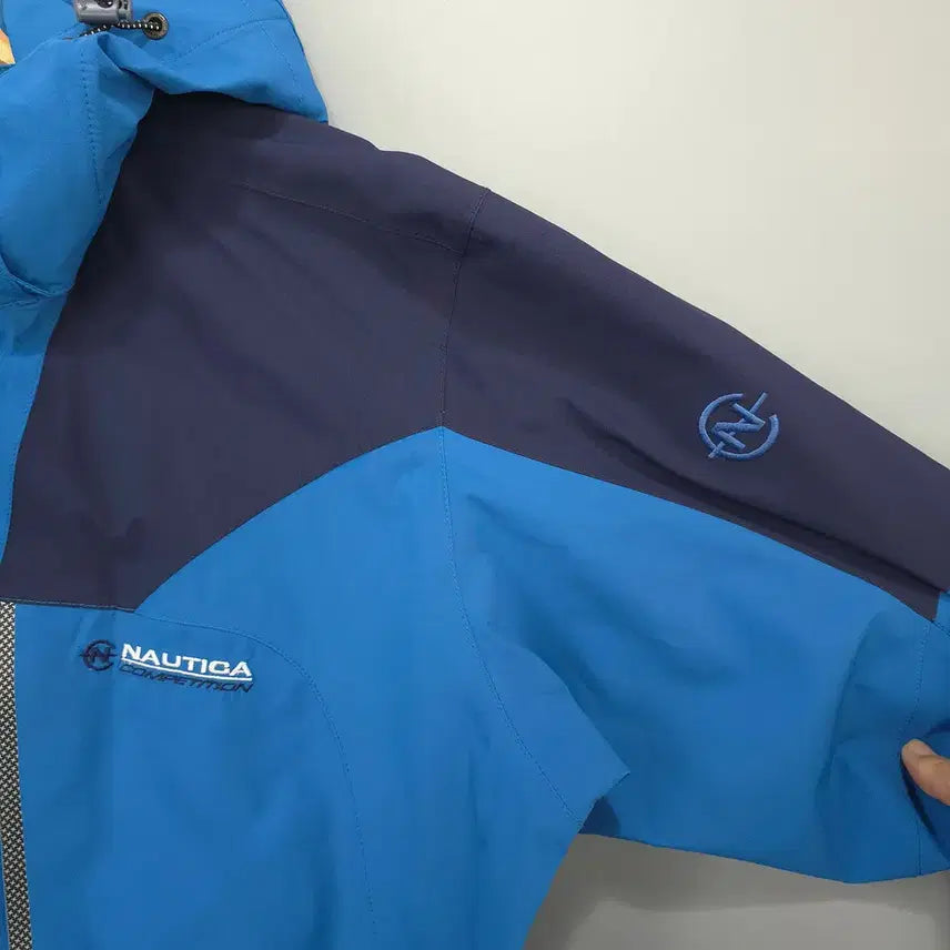 [BUNJANG] Nautica Hooded Windbreaker Jacket L / 노티카 NAUTICA 후드 점퍼 바람막이 자켓 L