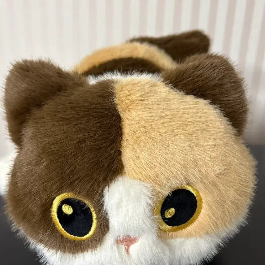 [BUNJANG] Tricolor Cat Plush Doll 40cm / 삼색이 고양이 중형인형 40cm 새상품