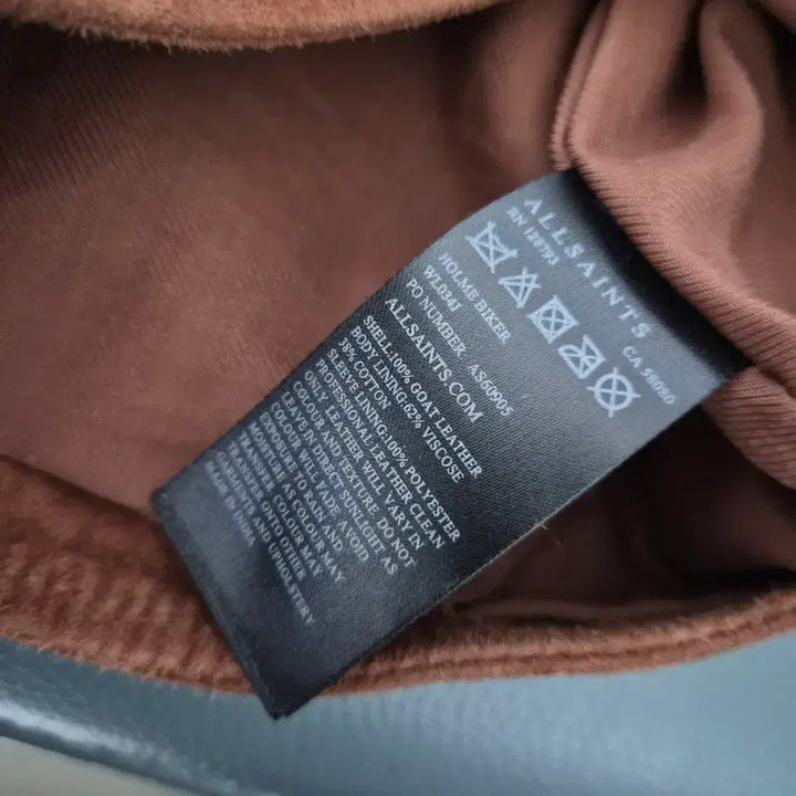[BUNJANG] AllSaints XS Suede Leather Rider Jacket / 올세인츠 XS 스웨이드 천연가죽 라이더 재킷 W-자켓-285