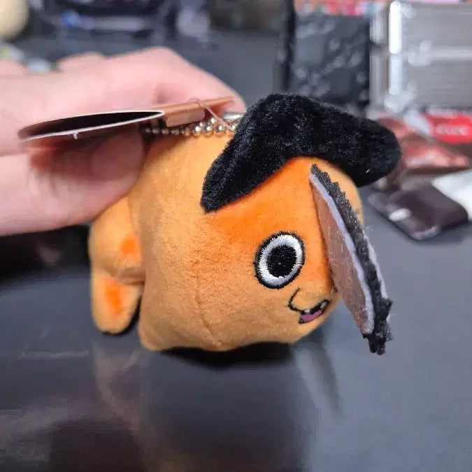 [BUNJANG] Chainsaw Man Pochita Keyring / 체인소맨 포치타 인형 키링 정품홀로그램