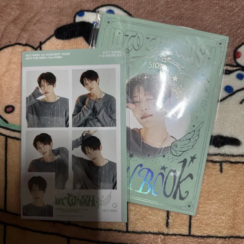 [BUNJANG] NCT WISH Sion Wishbook + Four-Cut Photo Bundle Set / 엔시티 위시북 시온