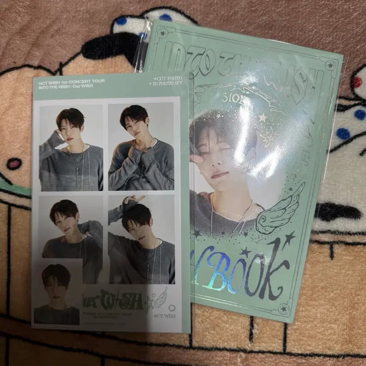 [BUNJANG] NCT WISH Sion Wishbook + Four-Cut Photo Bundle Set / 엔시티 위시북 시온