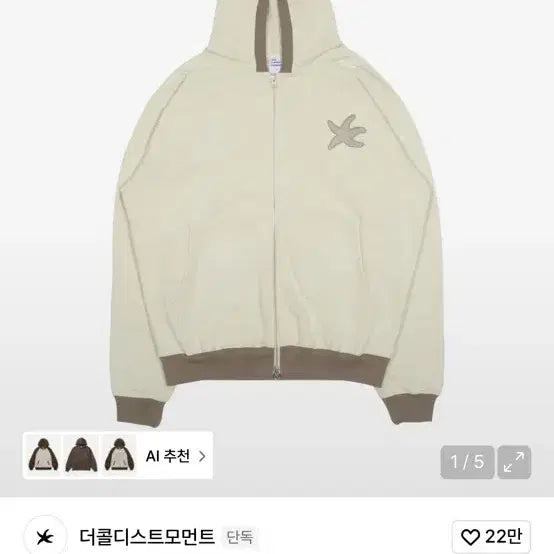[BUNJANG] The Coldest Moment TCM Line Hoodie Zip-up / 더콜디스트모먼트 TCM 라인 후드집업