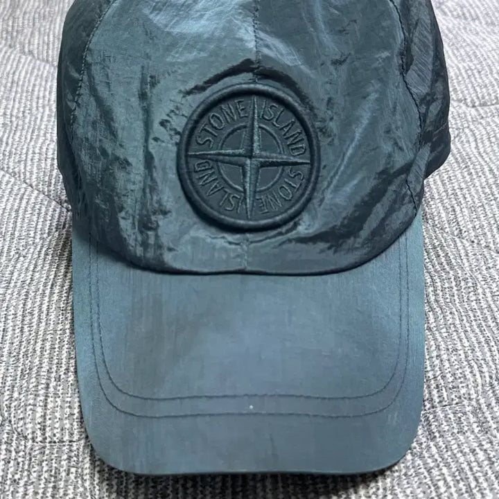 [BUNJANG] Stone Island Nylon Ball Cap Navy (L) / 스톤아일랜드 나일론 볼캡 네이비(L)