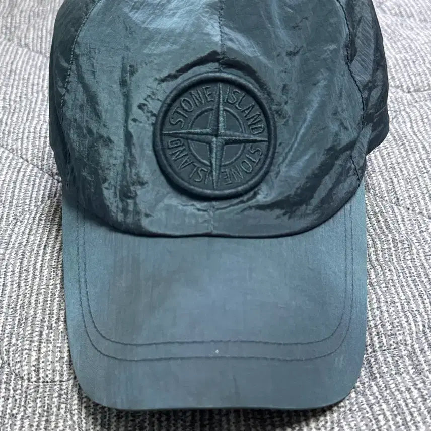 [BUNJANG] Stone Island Nylon Ball Cap Navy (L) / 스톤아일랜드 나일론 볼캡 네이비(L)
