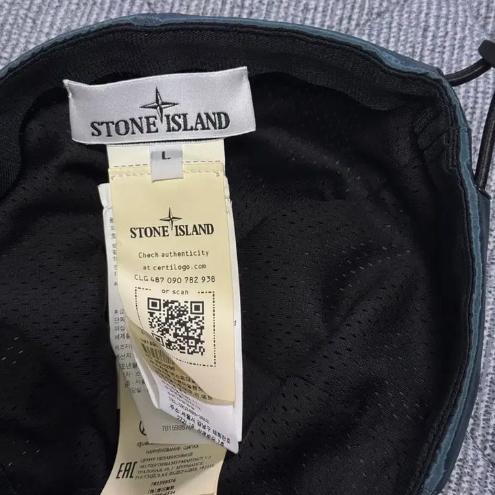 [BUNJANG] Stone Island Nylon Ball Cap Navy (L) / 스톤아일랜드 나일론 볼캡 네이비(L)