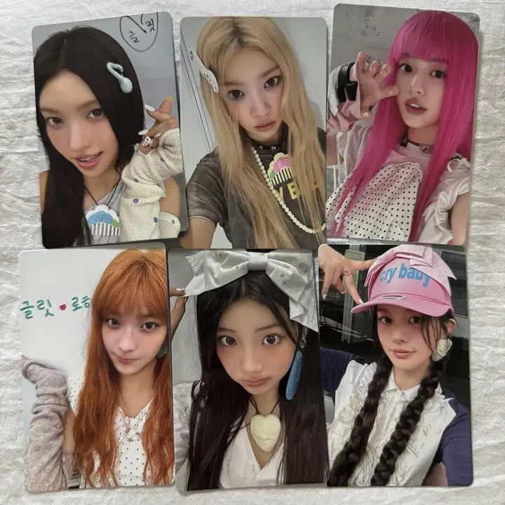 [BUNJANG] ILLIT Not Your Cute Album Pouch Photocard Bundle Set / 아일릿 낫큐트애니모어 파우치 포카 (일괄)